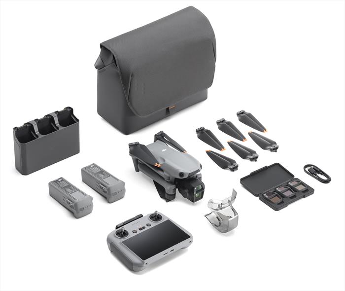 Dji - Drone Air 3s Fly More Combo (dji Rc 2)-grigio