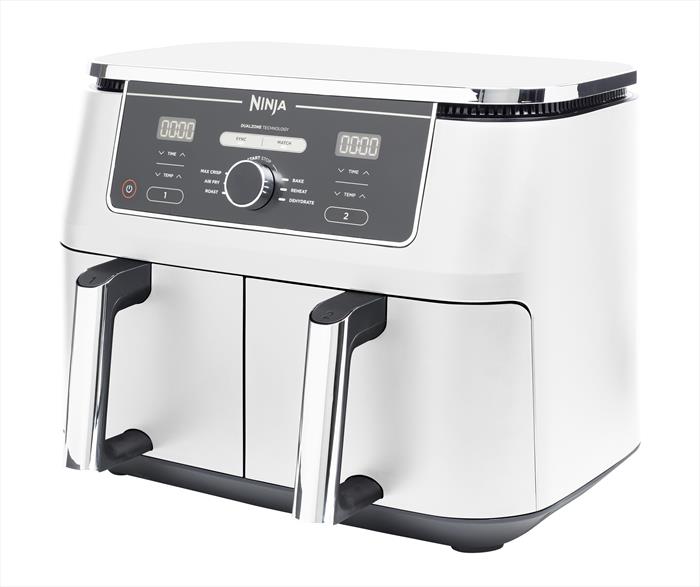 Ninja AF400EU Doppia 9,5 L Indipendente 2470 W Friggitrice Ad Aria Calda Bianco-image