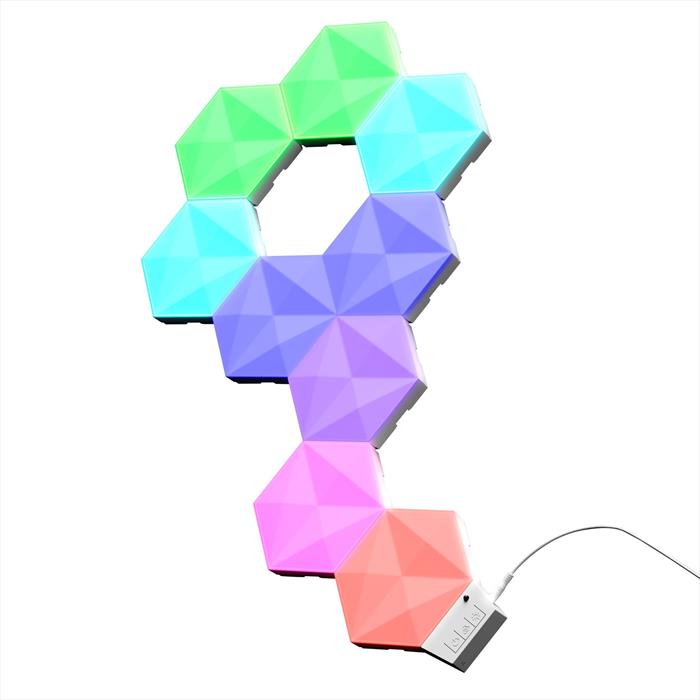 Trust - Gxt903 Vybz Led Hexagon Panels 3-pack-white