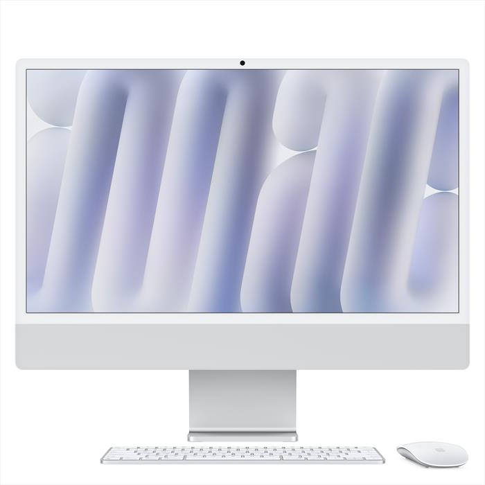 Apple - iMac Retina 24" 4.5k M4 Core 8 Cpu 8 Gpu 256gb-argento