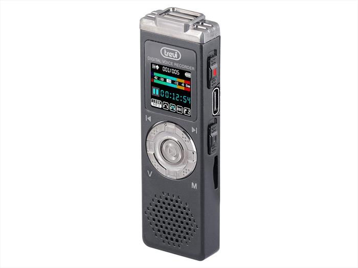 Trevi - Mini Registratore Vocale Dr 437 Sa2-grigio