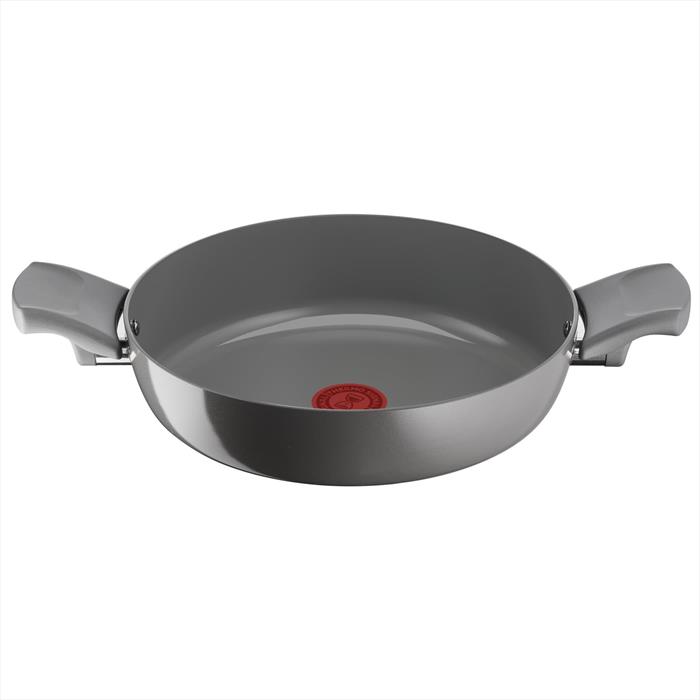 Lagostina - Risorsa Casseruola Bassa 2 Maniglie Cm 26-grigio