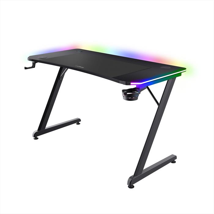 Trust - Gxt710 Luminus Pro Rgb Desk-black/rgb