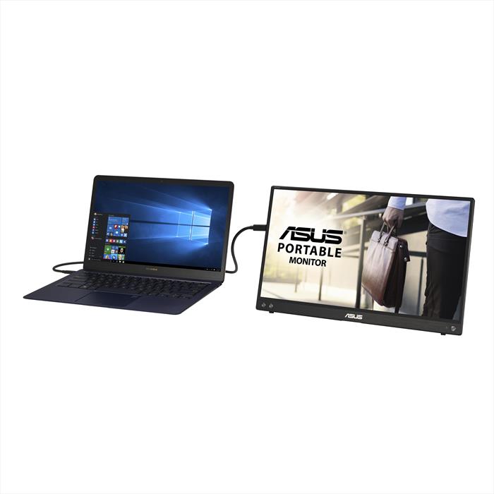 Asus - Monitor Lcd Fhd 15,6" Mb16acv-nero