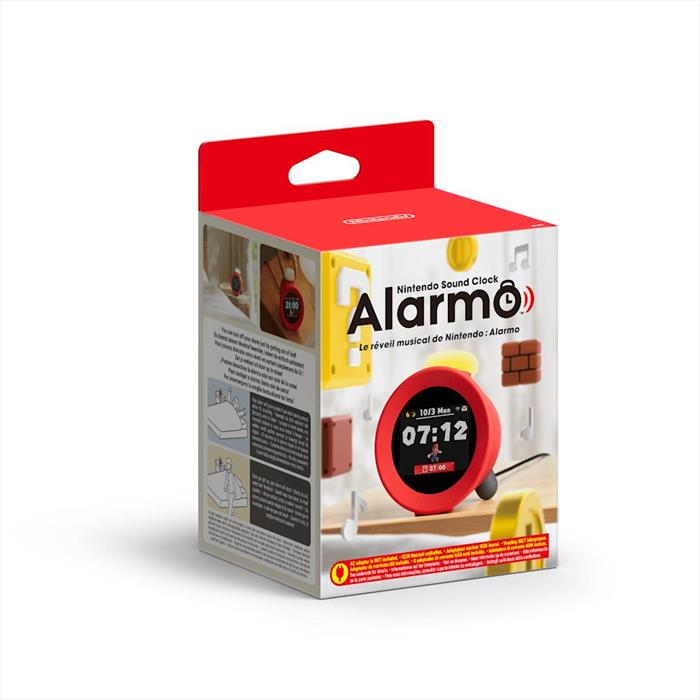 Nintendo - Orologio Sonoro: Alarmo-multicolore