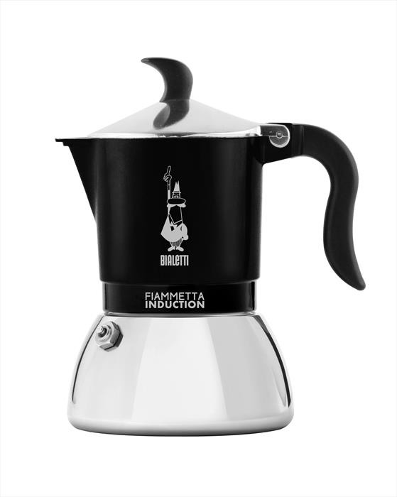 Bialetti - Caffettiera Fiammetta Ind. 2tz-grigio
