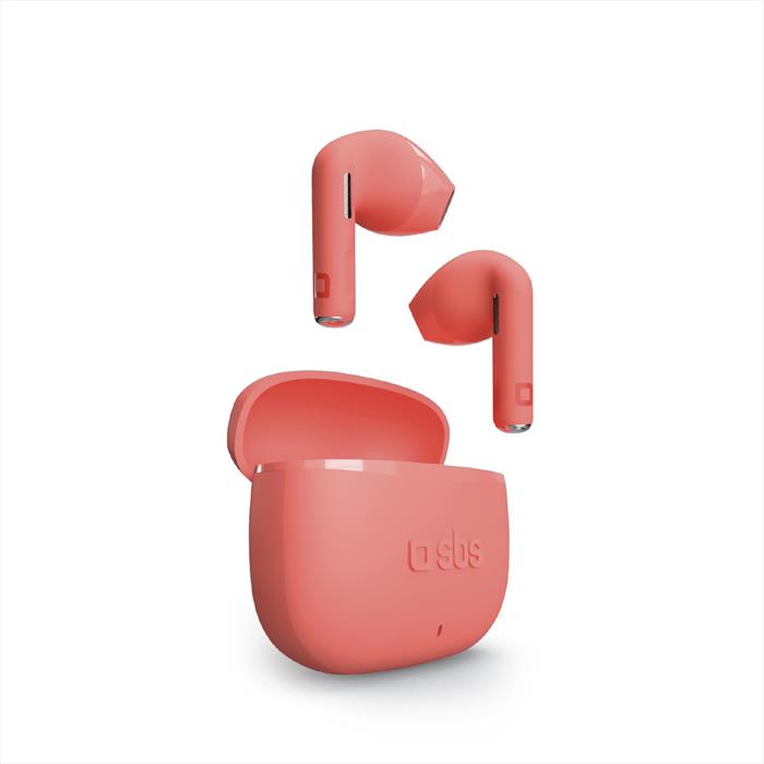 Sbs - Auricolare Bluetooth Teeartwsgopodsr-rosso