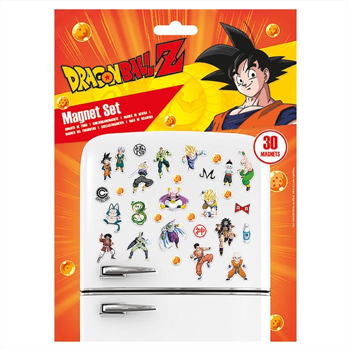 Pyramid - Dragonball Z- Set Magneti Licenza Ufficiale-multicolore