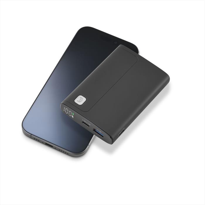 Cellularline - Caricabatterie Portatile Pbdispl01pd10000k-nero