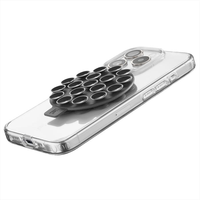 Cellularline - Supporto A Doppia Ventosa Selfiesuctioncupk-nero