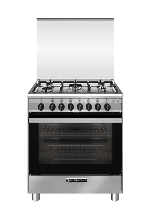 Glem Gas - Cucina Sa765mi6 Classe A-inox