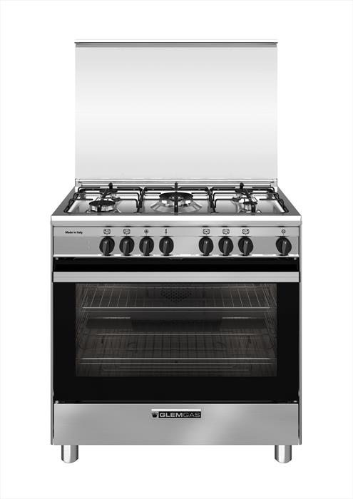 Glem Gas - Cucina Sa865mi6 Classe A-inox