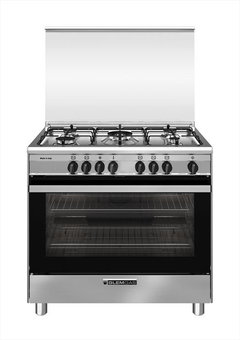 Glem Gas - Cucina Sa965mi6 Classe A-inox