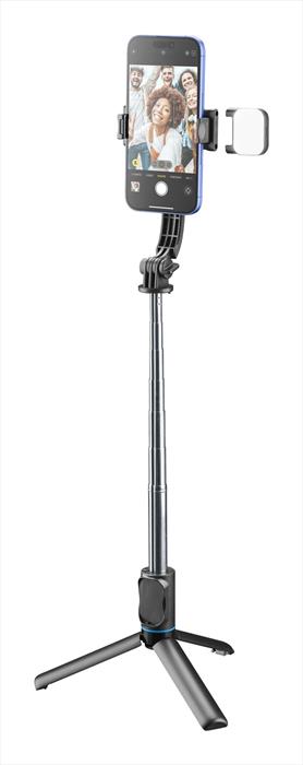 Cellularline - Bastone Per Selfie Btselfiestickspark-nero