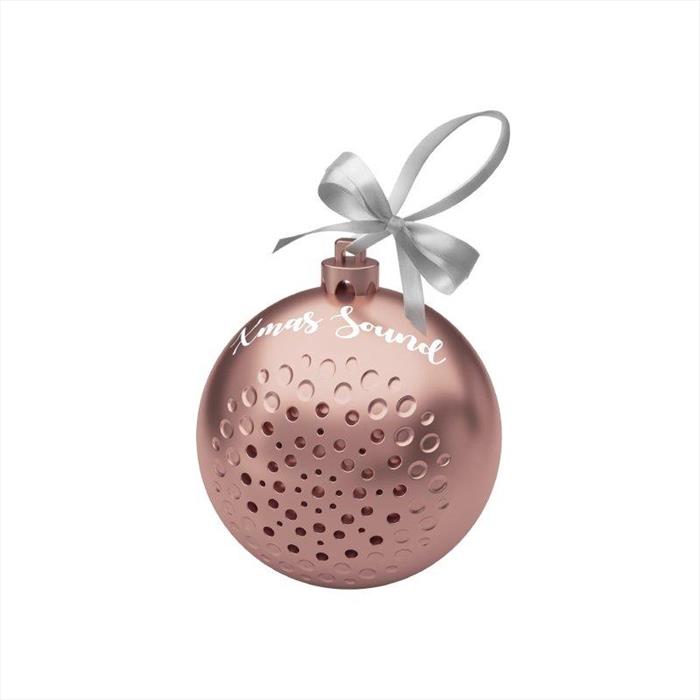 Sbs - Speaker Wireless A Forma Di Pallina Natalizia-rosa