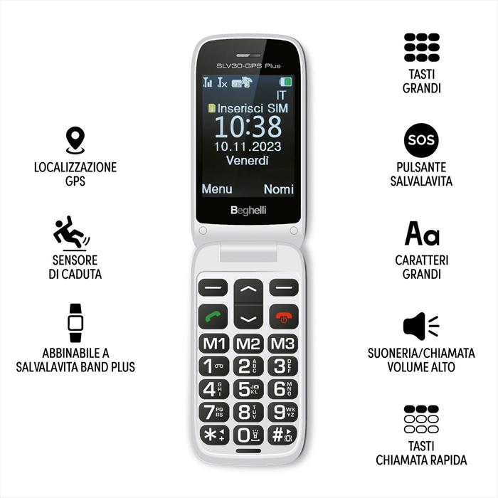 Cellulare Beghelli Kit Slv 30-GPS+BAND Plus-image