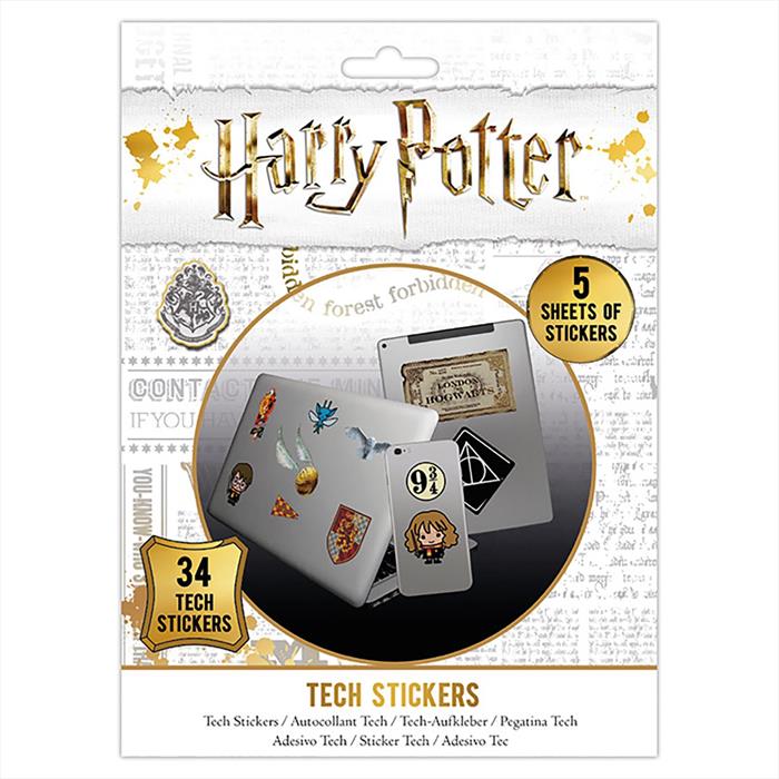 Pyramid - Harry Potter - Stickers Removibili-multicolore