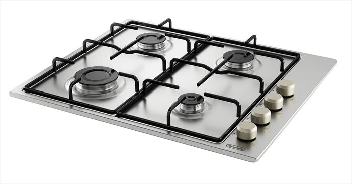 De’Longhi Ylg 60 L Piano Cottura Acciaio Inox Da Incasso 60 Cm Gas 4 Fornello(I)-image