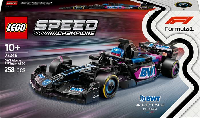 Lego - Speed Champions Bwt Alpine F1® Team A524 77248, Trasparente