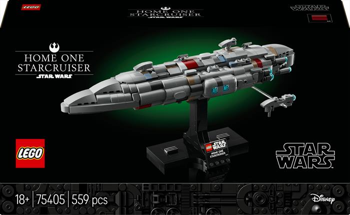 Lego - Star Wars Starcruiser Home One 75405, Multicolore