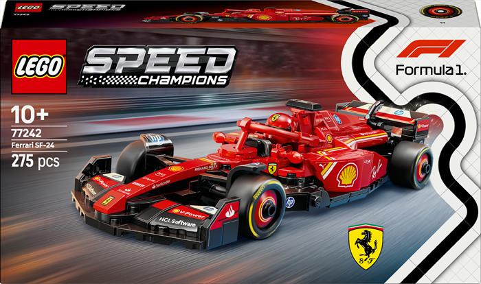 Lego - Speed Auto Da Corsa F1 Ferrari Sf-24 - 77242-trasparente