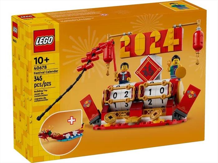 Lego - Calendario Festivo - 40678, Multicolore Lego - Calendario Festivo - 40678, Multicolore