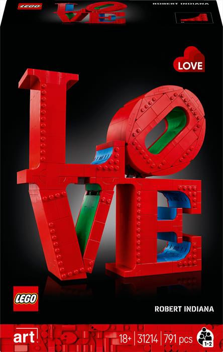 Lego - Art Love 31214, Multicolore
