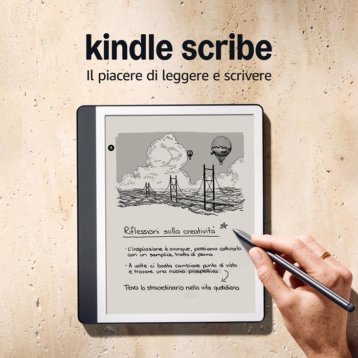 Amazon Kindle Scribe Lettore E-Book Touch Screen 16 Gb Wi-Fi Antracite-image