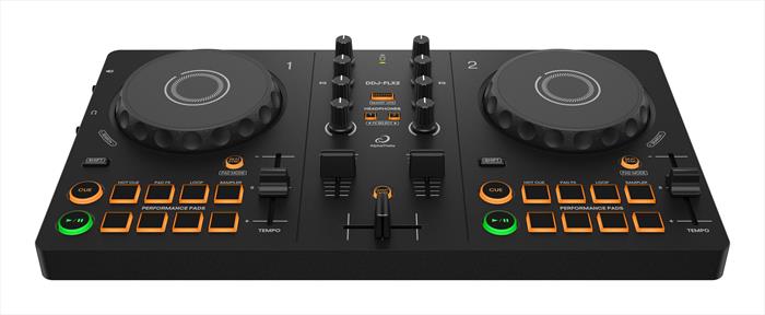 Alphatheta - Controller Rekordbox/serato/djay 2 Canali Ddj-flx2-nero