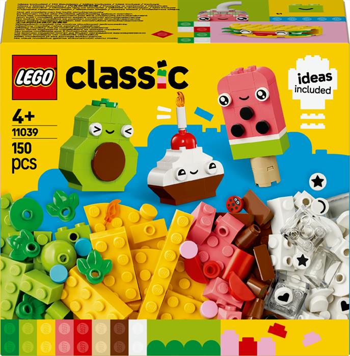 Lego - Classic Alimenti Creativi 11039, Multicolore
