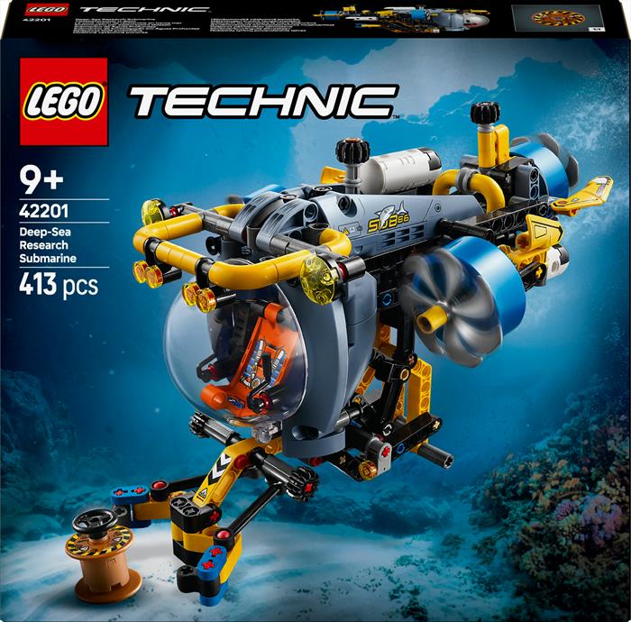 Lego - Technic Sottomarino Esplorazioni Abissali 42201, Multicolore Lego - Technic Sottomarino Esplorazioni Abissali 42201, Multicolore
