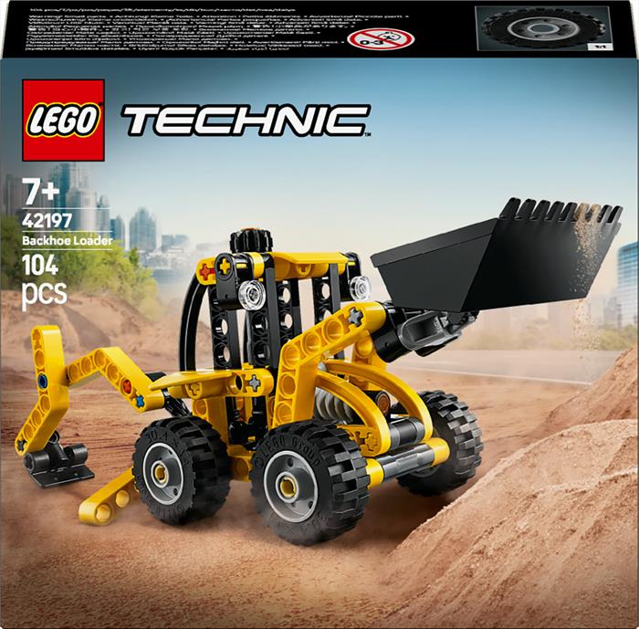 Lego - Technic Scavatrice A Cucchiaia Rovescia - 42197-multicolore