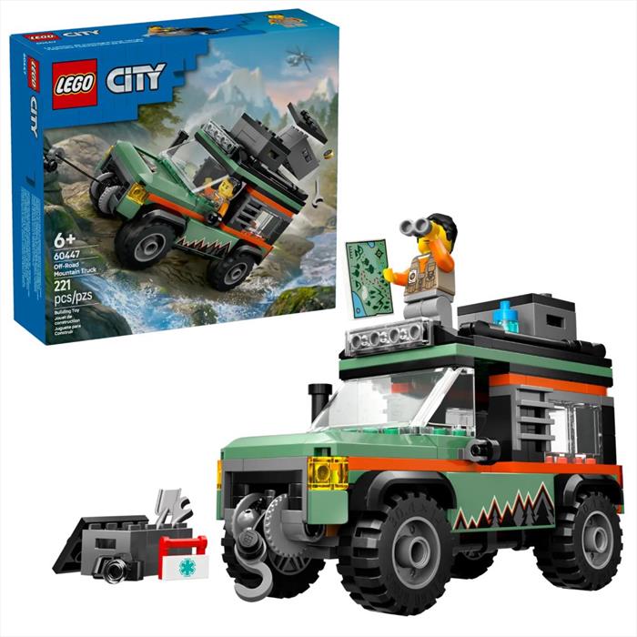 Lego - City Fuoristrada Di Montagna - 60447-multicolore
