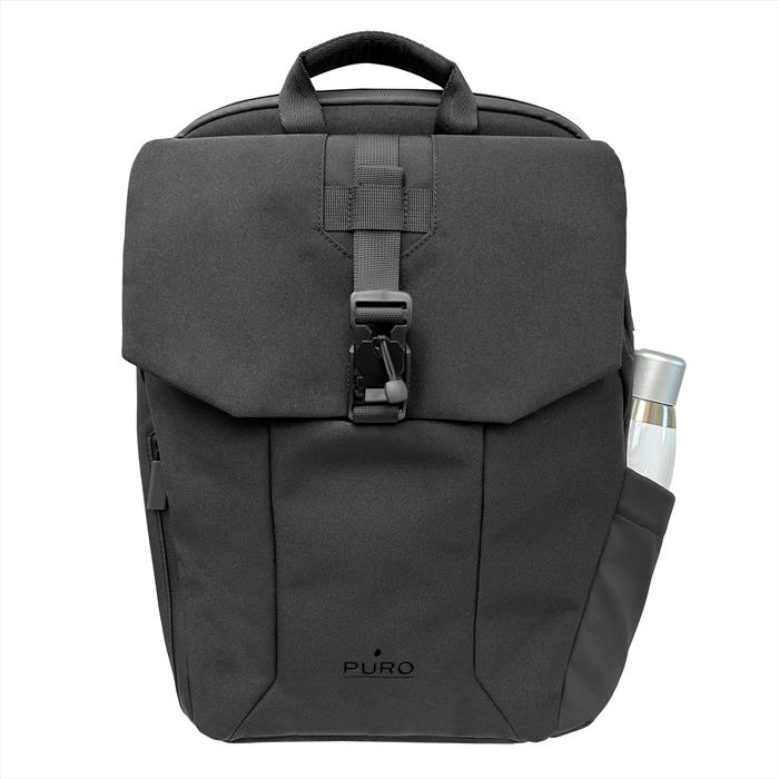 Puro - Zaino In Polyester E Nylon Summit-nero