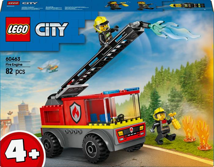 Lego - City Fire Autopompa Con Scala 60463, Multicolore