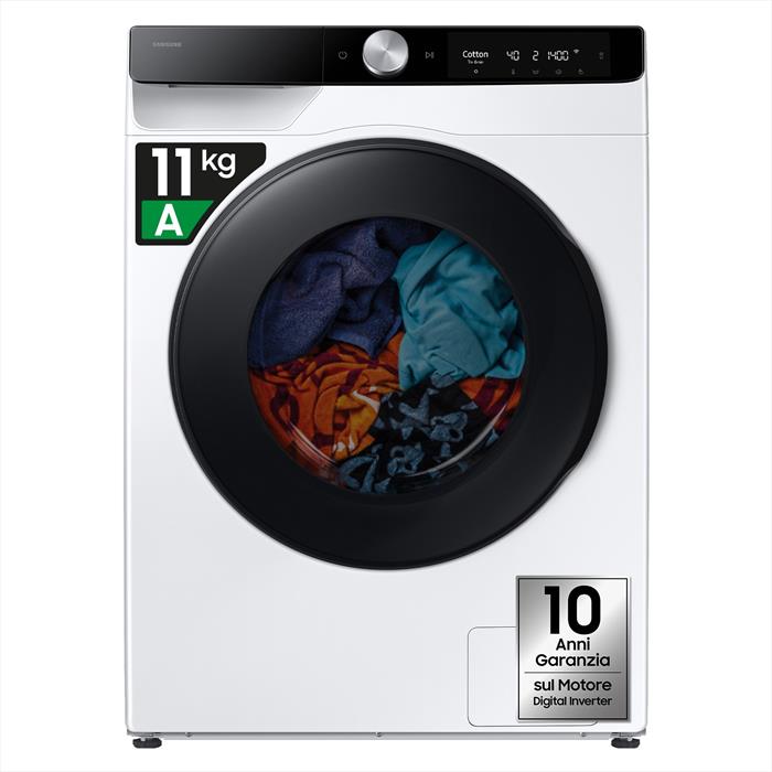 Samsung - Lavasciuga 11/6 Kg Wd11dg6b85bku3 Classe A-bianca Con Oblò E Display Nero
