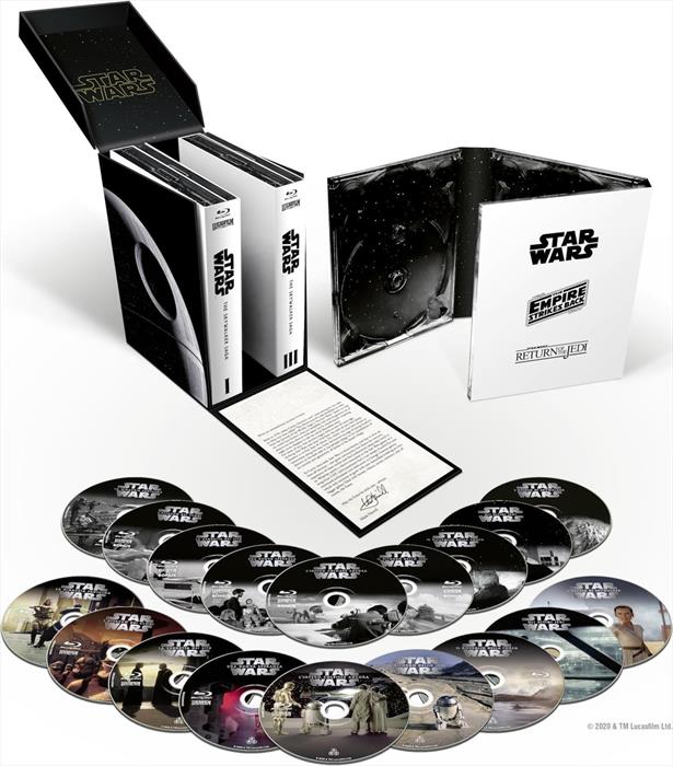 Walt Disney - Star Wars -the Skywalker Saga (18 Blu-ray)