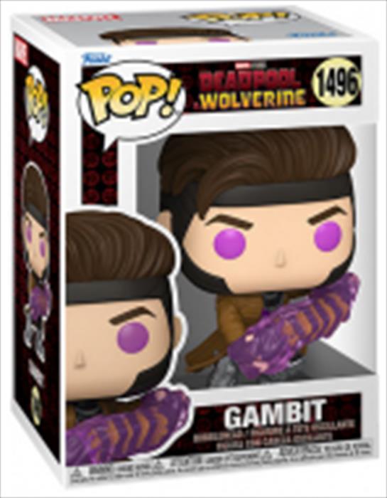 Funko - Pop Deadpool & Wolverine Gambit 1496 - Fupc2049, N.d.