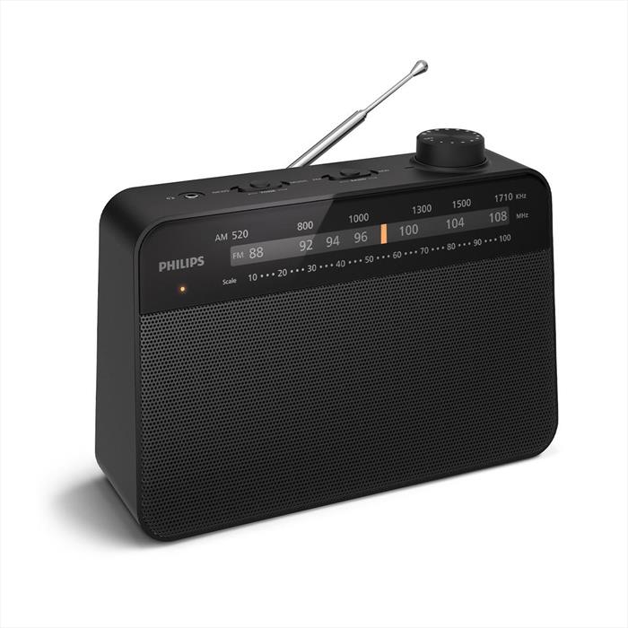 Philips - Portable Fm/mw Radio Tar2509/10-black
