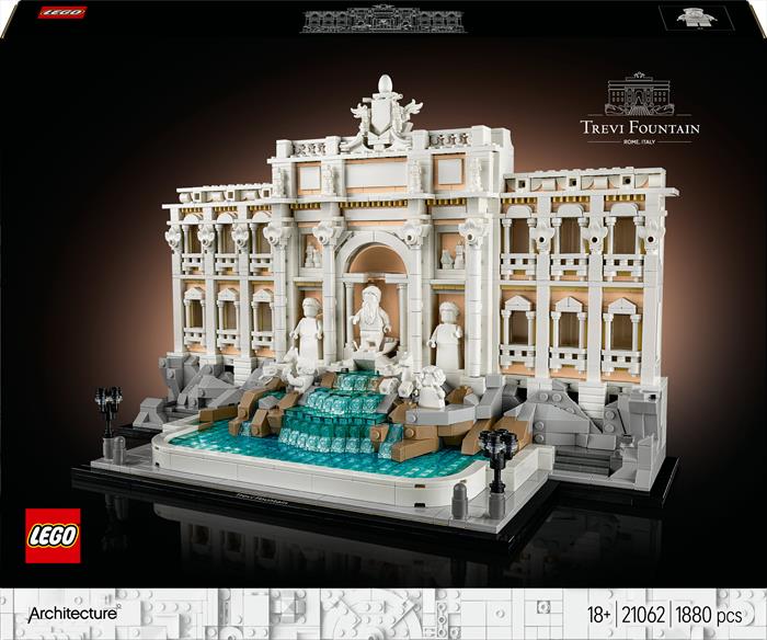 Lego - Architecture Fontana Di Trevi 21062, Multicolore