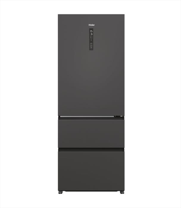 Haier - Frigorifero Combinato Htr5719enpt Classe E 528 Lt-black