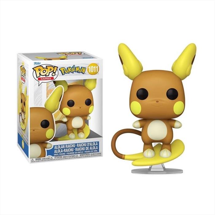 Funko - Funko Pop Pokemon Alolan Raichu 1011 - Fupc1596, N.d. Funko - Funko Pop Pokemon Alolan Raichu 1011 - Fupc1596, N.d.