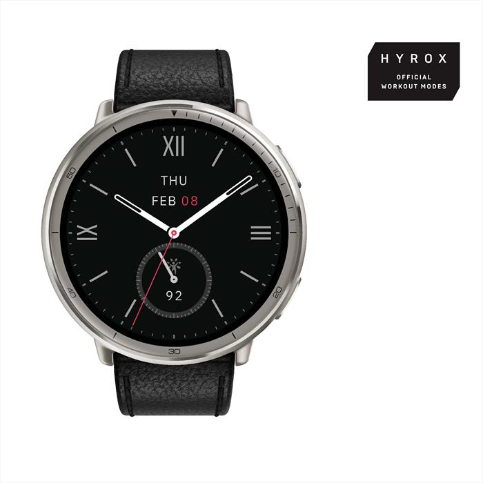 Amazfit - Smartwatch Active 2 Round Premium Ed-black+red