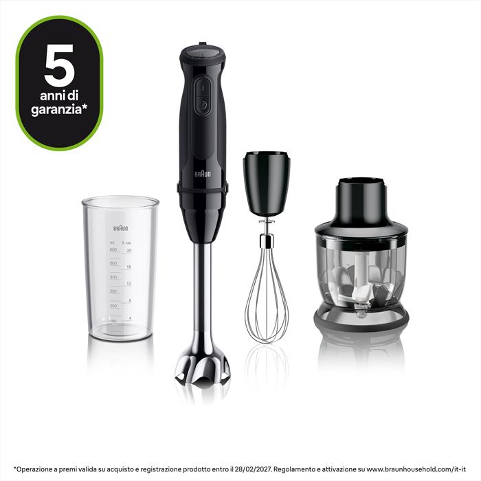 Braun - Minipimer Multiquick 5 Mq50202m-nero