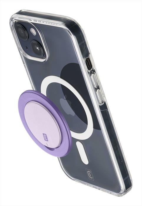 Cellularline - Supporto Magnetico Con Funzione Stand Magsafe-violet