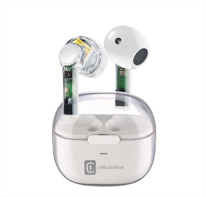 Cellularline - Auricolare Bluetooth Fine-white