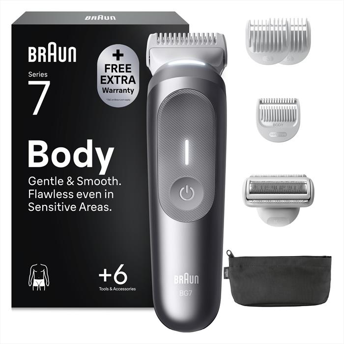 Braun - Rasoio Bg 7550-grigio