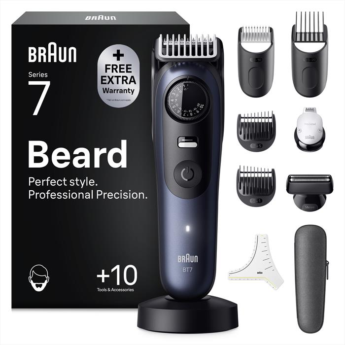 Braun - Regolabarba Bt 7540-blu