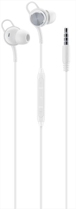 Music Sound - Auricolare A Filo Color In-ear Jack 3.5-white