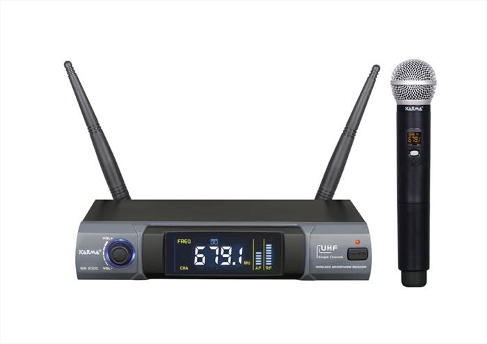 Karma - Radiomicrofono Uhf Set 8300-nero
